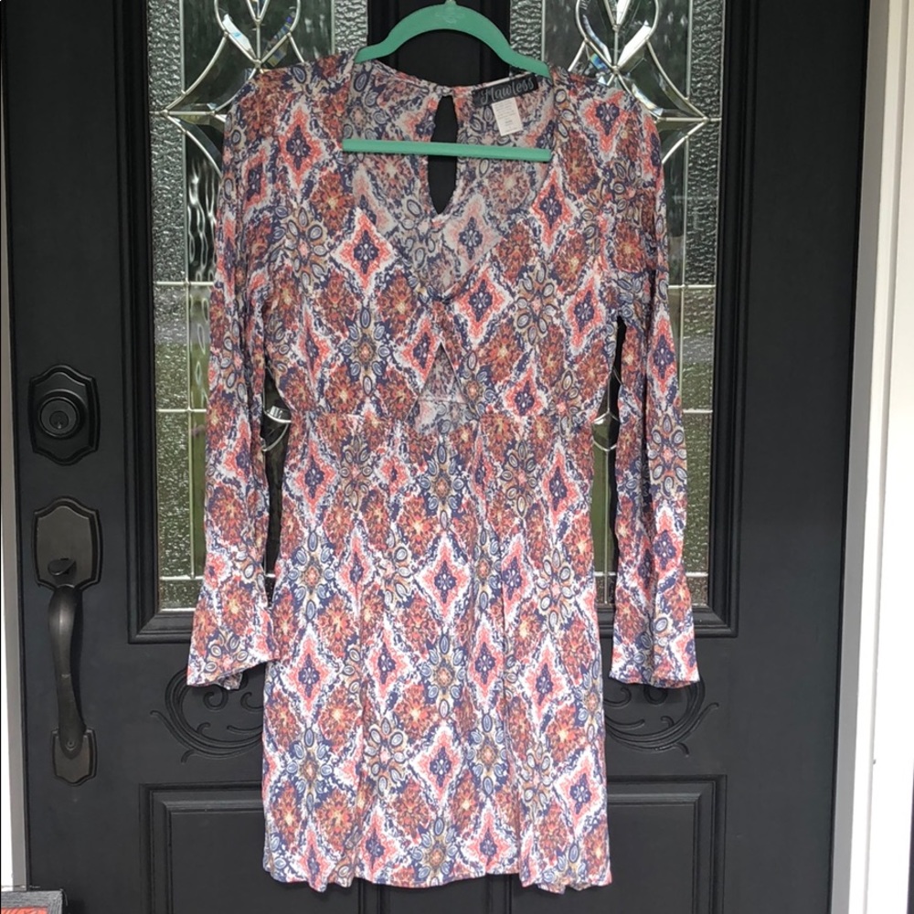 Geo print Mini dress